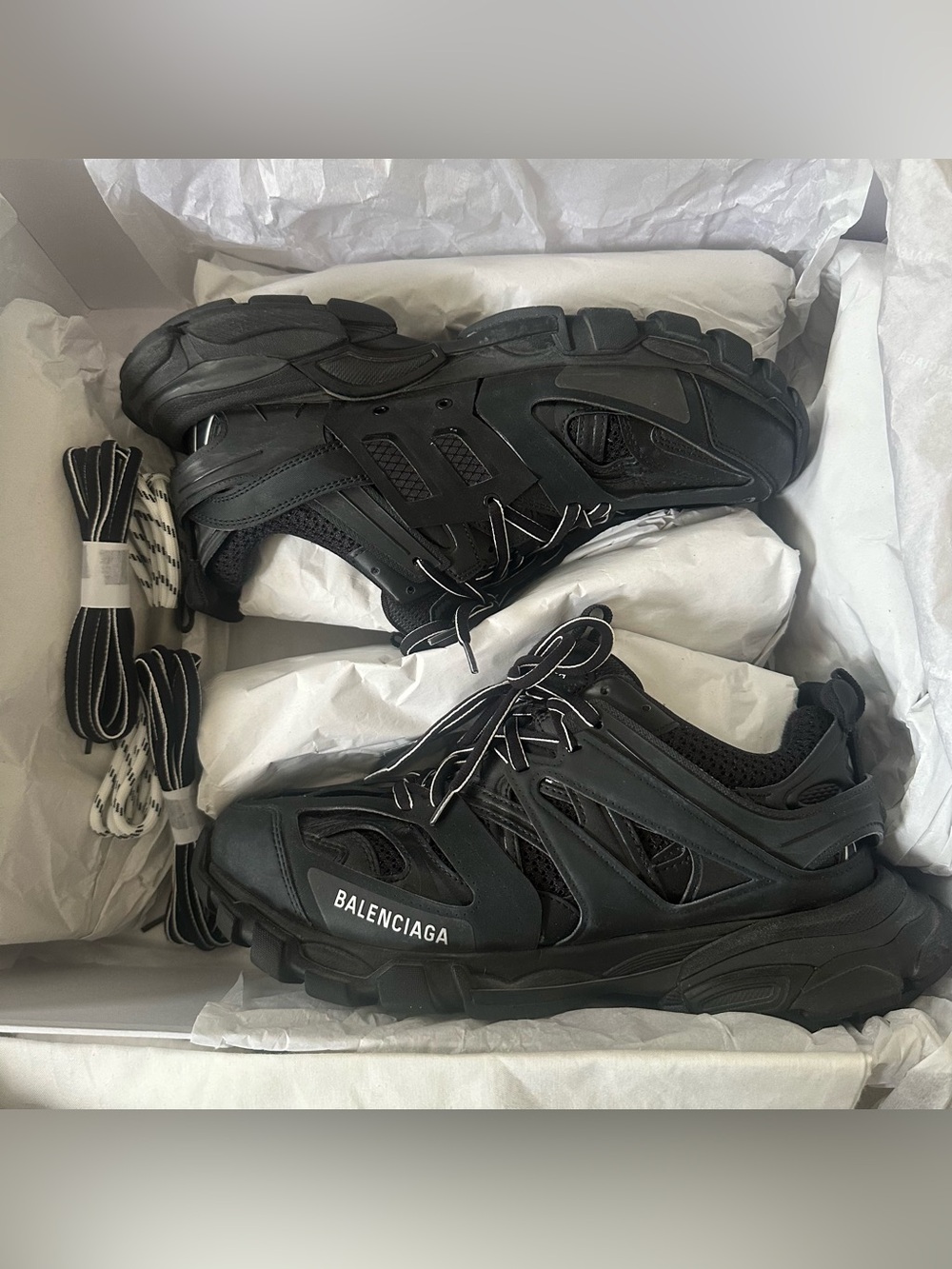 Balenciaga Track Sneakers Black EU 42 / US 9 - Picture 3 of 11
